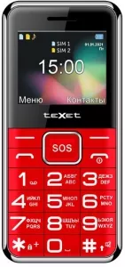 TeXet TM-B319 (красный) фото