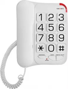 Проводной телефон TeXet TX-201 (белый) фото