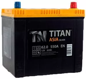 Аккумулятор Titan Silver Asia 62.0 JIS (62Ah) фото