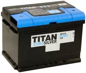 Аккумулятор Titan Silver Euro 60.0 (60Ah) фото