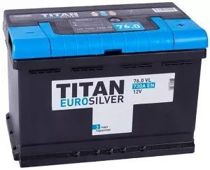 Аккумулятор Titan Silver Euro 76.0 (76Ah) фото