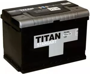 Аккумулятор Titan Standart 75.0 (75Ah) фото