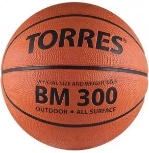 Мяч баскетбольный TORRES BM300 B00015 фото