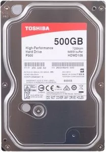 Жесткий диск Toshiba P300 (HDWD105UZSVA) 500Gb фото