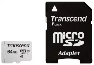 Карта памяти Transcend 300S microSDXC 64Gb (TS64GUSD300S-A) фото