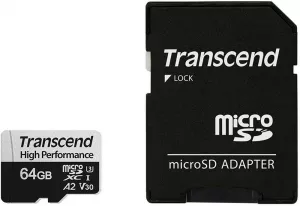 Карта памяти Transcend 330S microSDXC 64Gb (TS64GUSD330S) фото