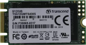 Жесткий диск SSD Transcend 430S (TS512GMTS430S) 512Gb фото