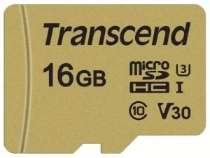 Карта памяти Transcend 500S microSDHC 16Gb (TS16GUSD500S) фото