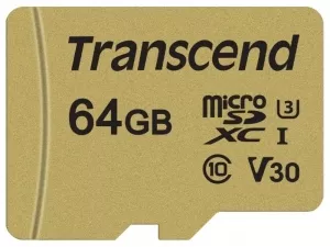 Карта памяти Transcend 500S microSDXC 64Gb (TS64GUSD500S) фото