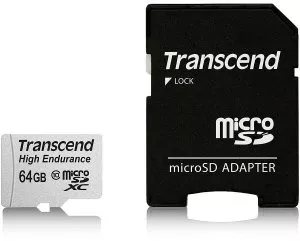 Карта памяти Transcend High Endurance microSDXC 64Gb (TS64GUSDXC10V) фото
