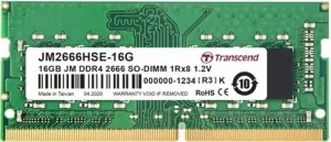 Модуль памяти Transcend JetRam 16GB DDR4 SODIMM PC4-21300 JM2666HSE-16G фото