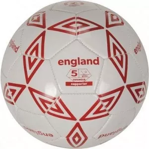 Мяч футбольный Umbro England Ceramica Supporter Ball 25570U-A61 5 white/red фото