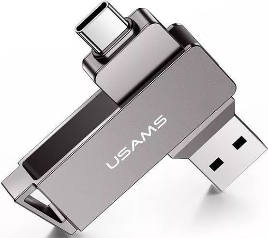 USB Flash Usams Type-C+USB3.0 Rotatable High Speed Flash Drive 128GB фото