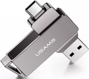 USB Flash Usams Type-C+USB3.0 Rotatable High Speed Flash Drive 64GB фото