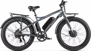 Электровелосипед Volteco BigCat Dual New 2020 (серый) фото
