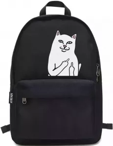 Рюкзак VTRENDE Дерзкий кот (черный) фото