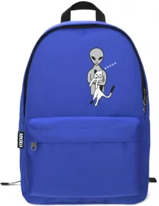 Рюкзак VTRENDE Инопланетянин и кот (светло-синий) фото