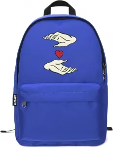 Рюкзак VTRENDE Сердце между ладоней (светло-синий) фото