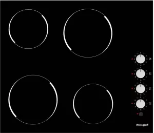 Электрическая варочная поверхность Weissgauff HV 640 BK фото