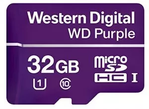 Карта памяти Western Digital Purple microSDHC 64Gb (WDD032G1P0A) фото