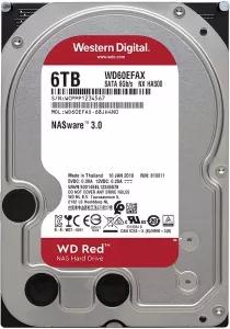 Жесткий диск Western Digital Red (WD60EFAX) 6000Gb фото