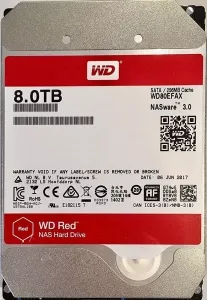 Жесткий диск Western Digital Red (WD80EFAX) 8000 Gb фото