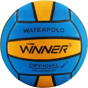 Мяч для водного поло Winner WP-3 yellow-blue фото