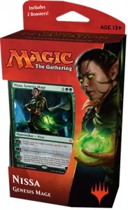 Настольная игра Wizards of the Coast Magic: The Gathering. Hour of Devastation: Nissa. Genesis Mage (ENG) фото