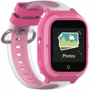 Детские умные часы Wonlex KT08 (розовый) фото