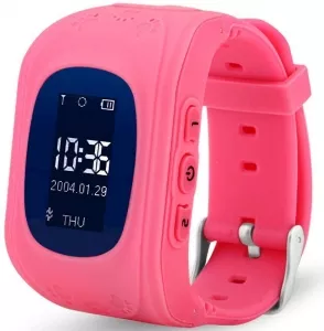 Детские умные часы Wonlex Q50 (розовый) фото