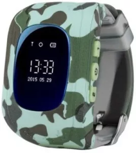Детские умные часы Wonlex Q50 Military (голубой) фото