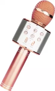Bluetooth-микрофон Wster WS-858 (розовый) фото