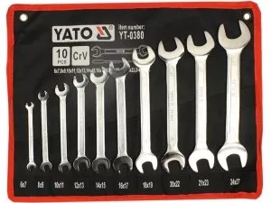 Набор ключей Yato YT-0380 10 предметов фото
