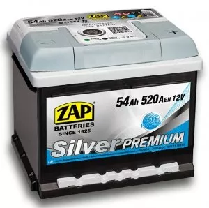 Аккумулятор ZAP Silver Premium R+ (54Ah) фото