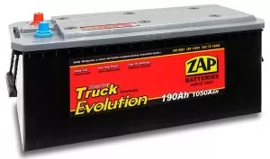 Аккумулятор ZAP Truck Evolution (190Ah) фото