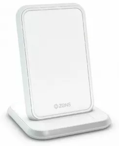 Беспроводное зарядное Zens Stand Aluminium Wireless Charger (белый) фото