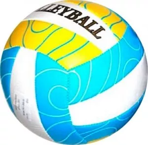 Мяч волейбольный ZEZ BA9 White/Blue/Yellow фото