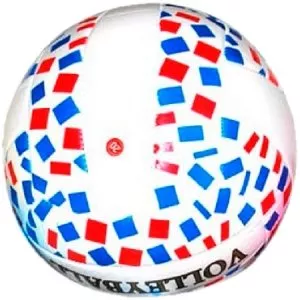 Мяч волейбольный ZEZ BA9 White/Red/Blue фото