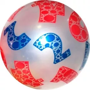 Мяч детский ZEZ D9-S22 Gray/Red/Blue фото