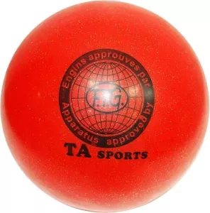 Мяч для художественной гимнастики ZEZ T12 Red фото