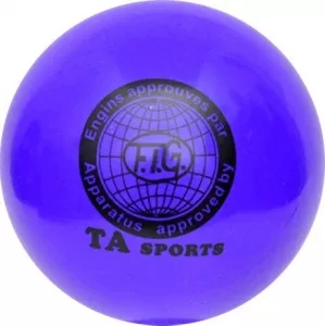 Мяч для художественной гимнастики ZEZ T8 Blue фото