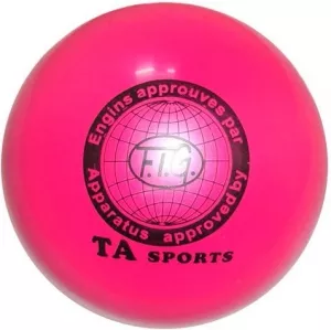 Мяч для художественной гимнастики ZEZ T8 Pink фото