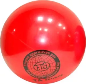 Мяч для художественной гимнастики ZEZ T8 Red фото