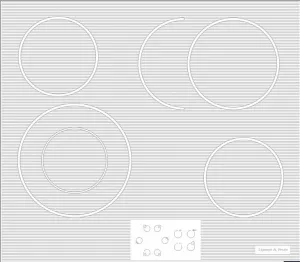 Электрическая варочная панель Zigmund &#38; Shtain CNS 019.60 WX фото
