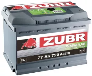 Аккумулятор Зубр Premium L+ (77Ah) фото