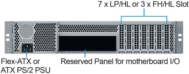 Корпус Ablecom CS-R27S-05P фото 3