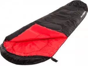 Спальный мешок Acamper Кокон 150г/м2 (черный/красный) фото