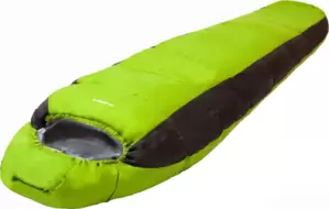 Спальный мешок Acamper Nordlys 2x200г/м2 (правая молния, зеленый/черный) фото