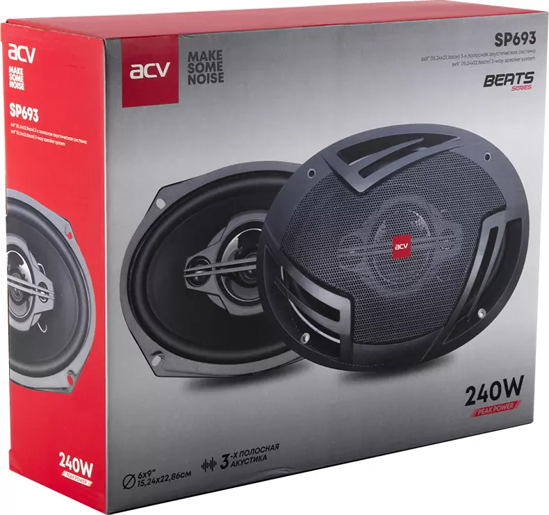 Автоакустика ACV SP693 фото 6