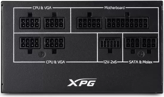 Блок питания ADATA XPG Core Reactor II VE 850W COREREACTORIIVE850G-BKCEU фото 3